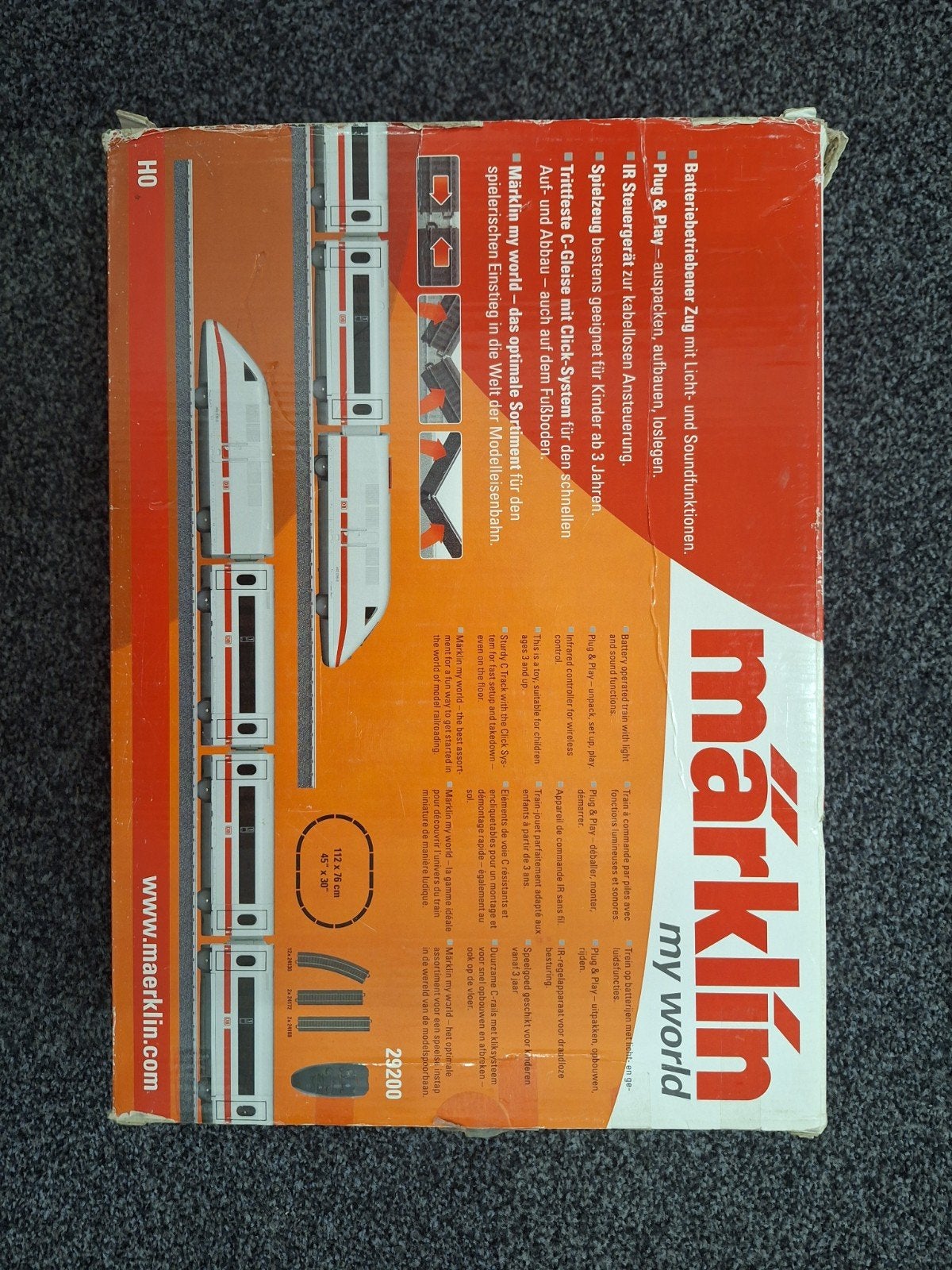 Märklin My World ICE Treinset - Goede Staat, Hobby en Vrije tijd, Wisselstroom, Treinset, Ophalen of Verzenden, Zo goed als nieuw