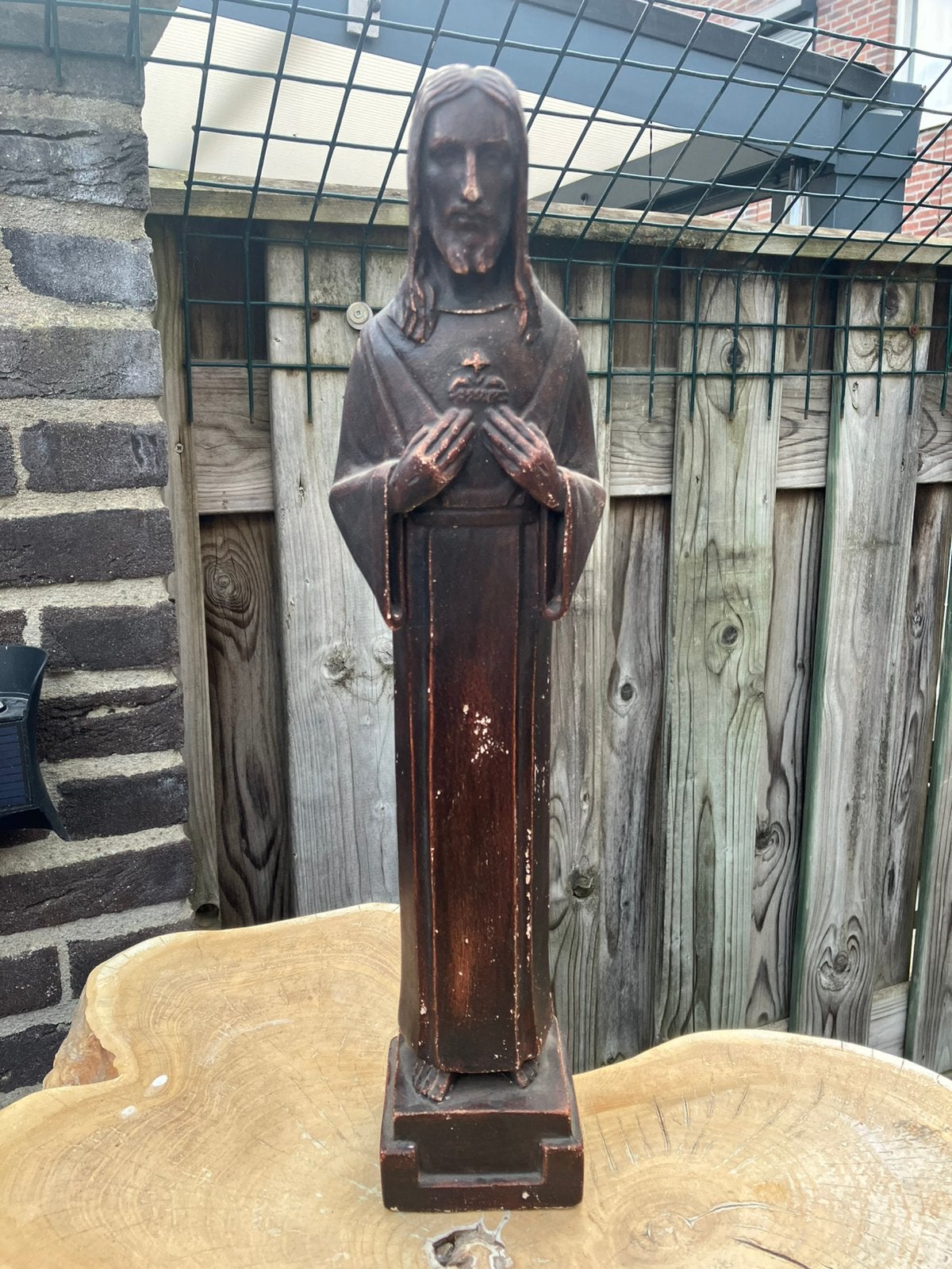 Art Deco heilig hart beeld, Ophalen of Verzenden