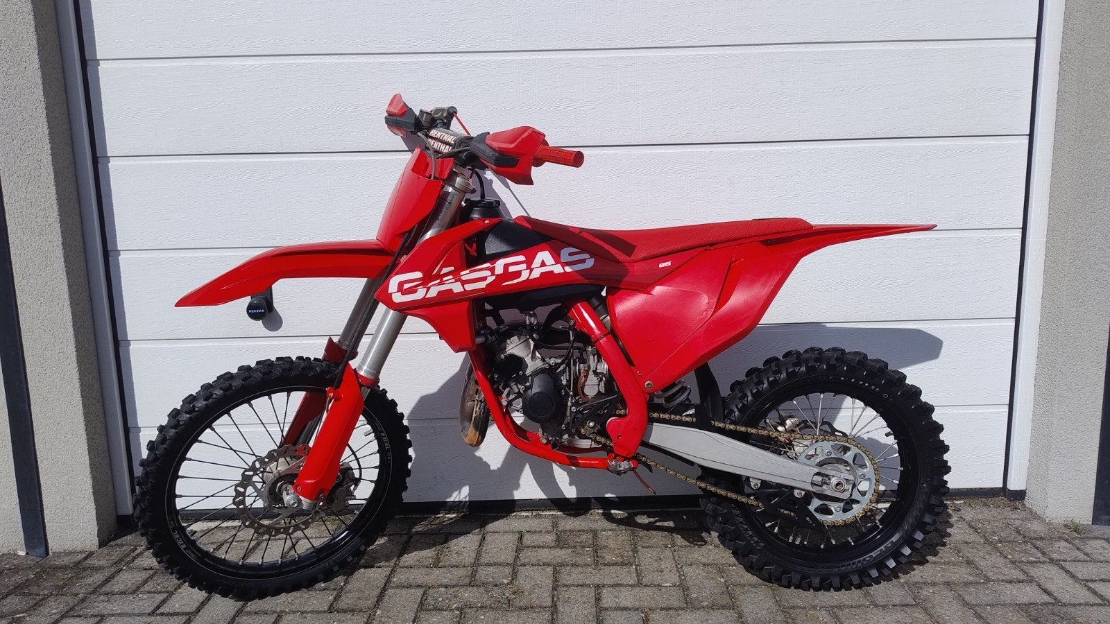 GasGas MC 85 2024 - K-Tech voorvork Doma uitlaat Ktm SX85, Fietsen en Brommers, Ophalen, Zo goed als nieuw, Overige merken