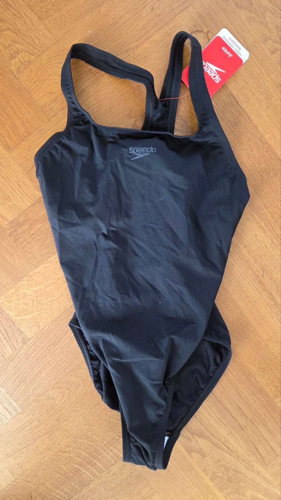 Speedo Essential Endurance+ Medalist Badpak Zwart Meisjes, Zwart, Nieuw, Badpak, Speedo