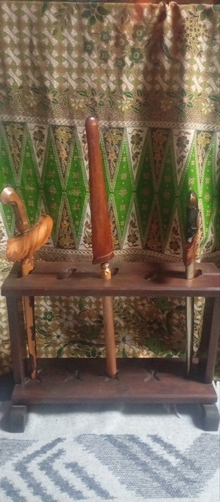 kerissen, tombak, ploncon, Ophalen