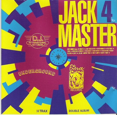 Jackmaster 4 cd DJ International old skool house, Gebruikt, House, Ophalen of Verzenden, Verzamelalbum