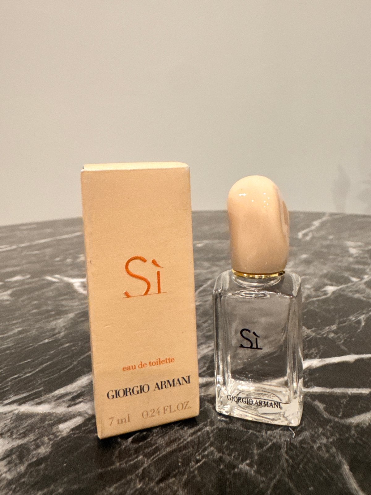 Giorgio Armani Si Eau de Toilette Miniatuur 7 ml, Ophalen of Verzenden, Nieuw