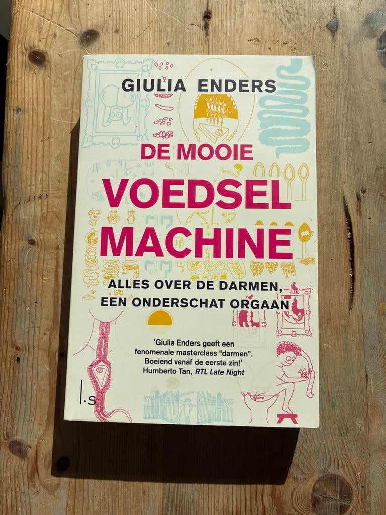 De Mooie Voedselmachine - Giulia Enders (zgan), Ophalen of Verzenden, Zo goed als nieuw, Dieet en Voeding