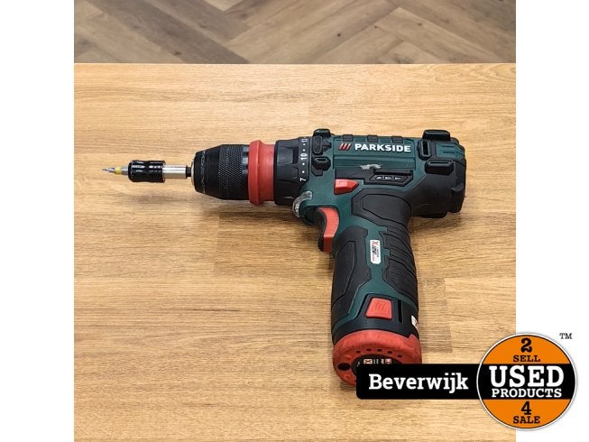 Parkside PBSA 12 D4 Accu Boormachine 12V - In Nette Staat, Parkside, Zo goed als nieuw, Support@parkside.com, Parkside Tools, 24 High Road, London
United Kingdom