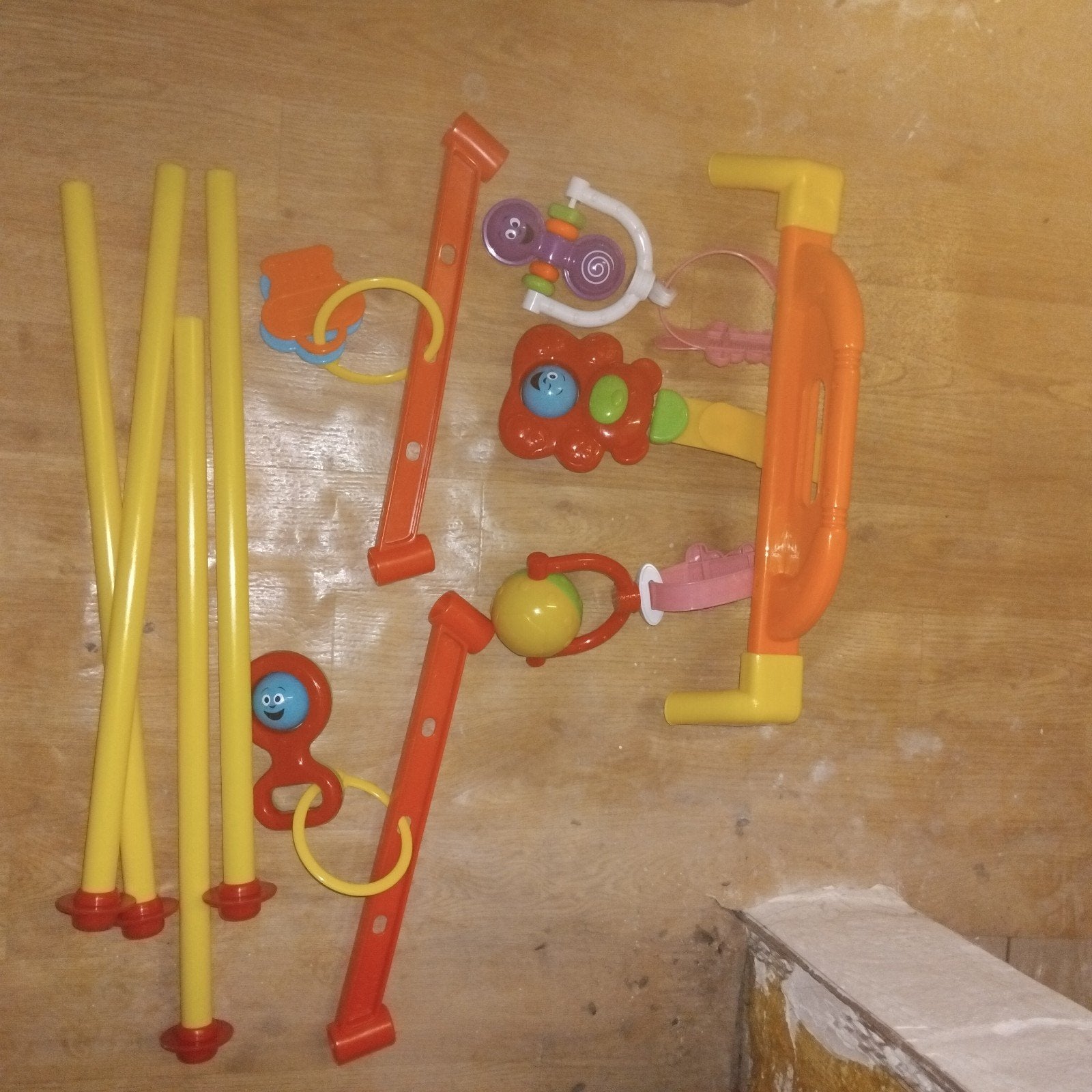Babygym met speeltjes, Ophalen of Verzenden, Gebruikt, Babygym