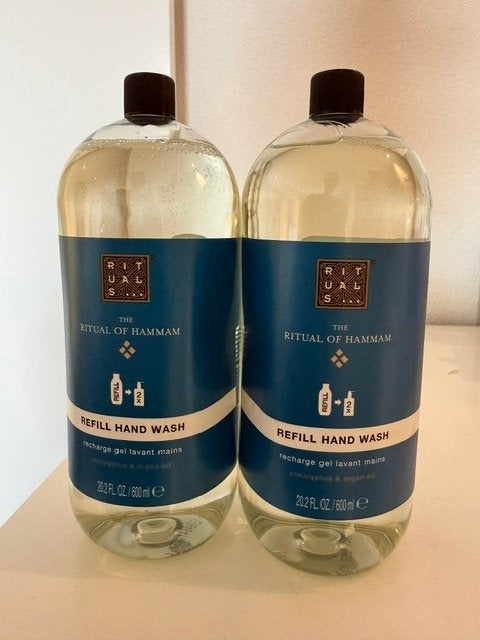 Nieuw Rituals hammam refill hand wash zeep navulling, Ophalen of Verzenden, Nieuw, Bad & Douche