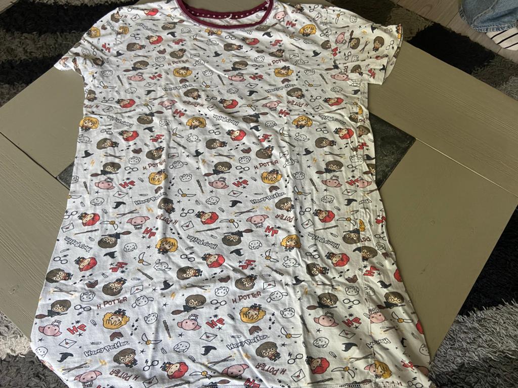 Leuke nachtjapon voor 50 cent !!!, Ophalen of Verzenden, Gebruikt, Meisje, Nacht- of Onderkleding