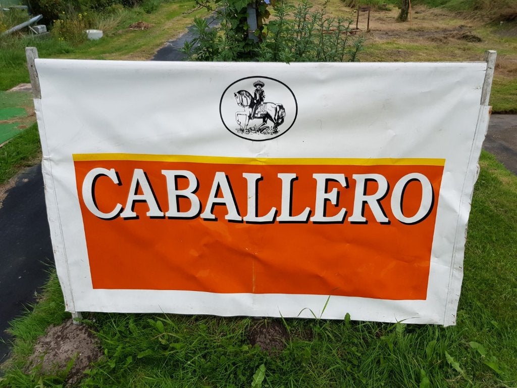 Scherm Caballero met houten frame 8 stuks, Ophalen of Verzenden
