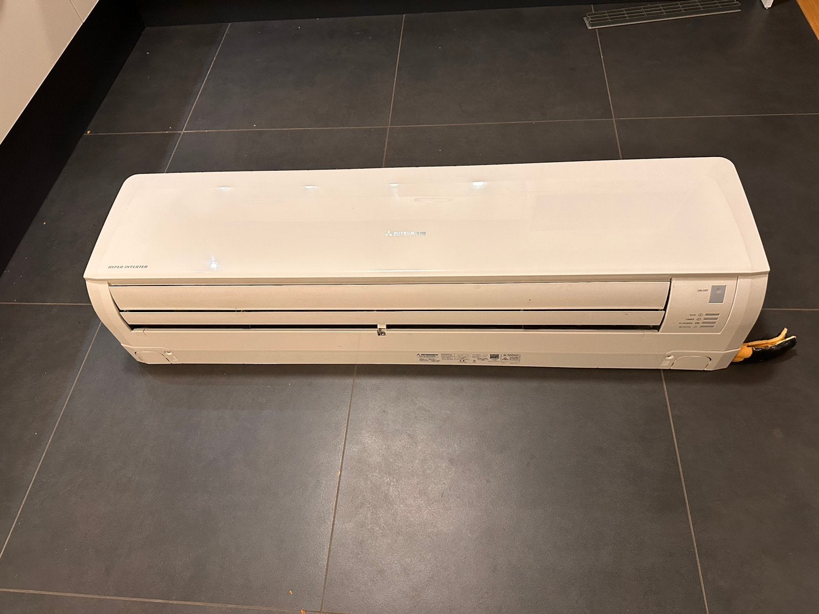 Mitsubishi Heavy Industries Airco Binnenunit SRK71ZR-S, Ophalen, Zo goed als nieuw, Wandairco, 3 snelheden of meer