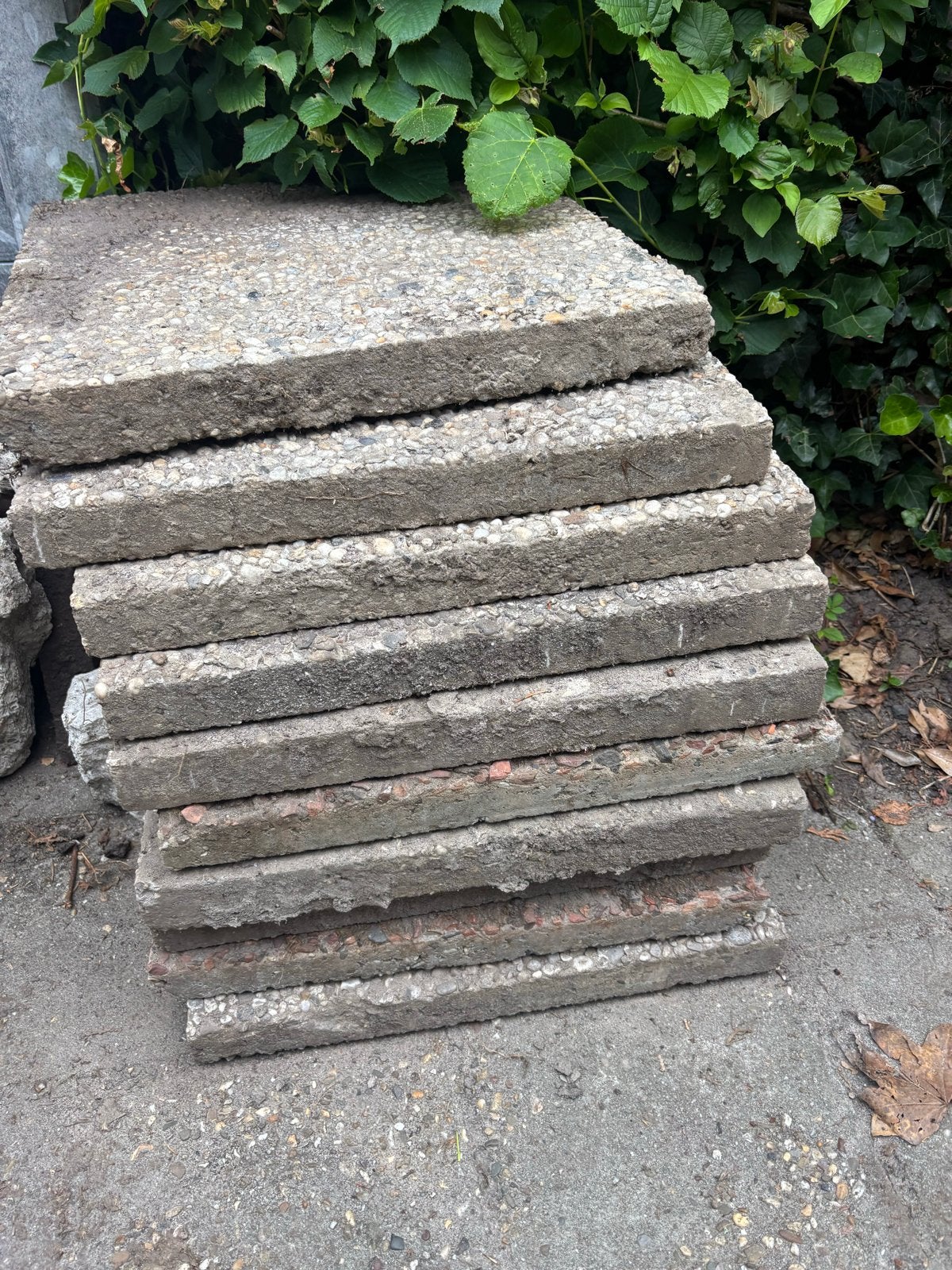 Terrastegels 50 x 50 (10 stuks), Tuin en Terras, Ophalen, Gebruikt, Minder dan 5 m², Beton