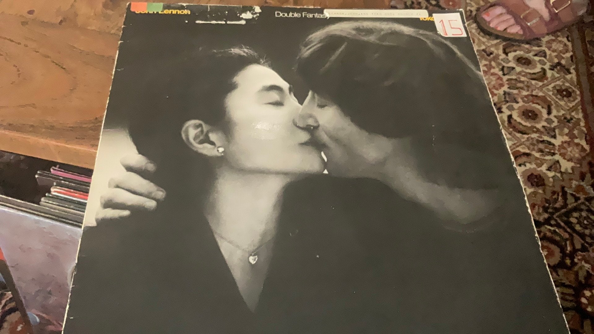 John lennon & Yoko Ono. double Fantasy, Cd's en Dvd's, Vinyl | Rock, Ophalen of Verzenden, Zo goed als nieuw, 12 inch, Poprock