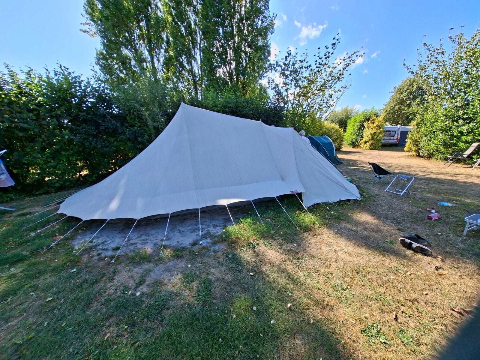 De Waard Albatros tent - 30 jaar oud, weinig gebruikt, Ophalen, Gebruikt, Tot en met 4