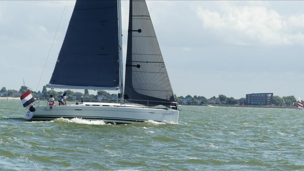 Grootzeil voor Beneteau First, Watersport en Boten, Bootonderdelen, Ophalen, Gebruikt, Zeilboot