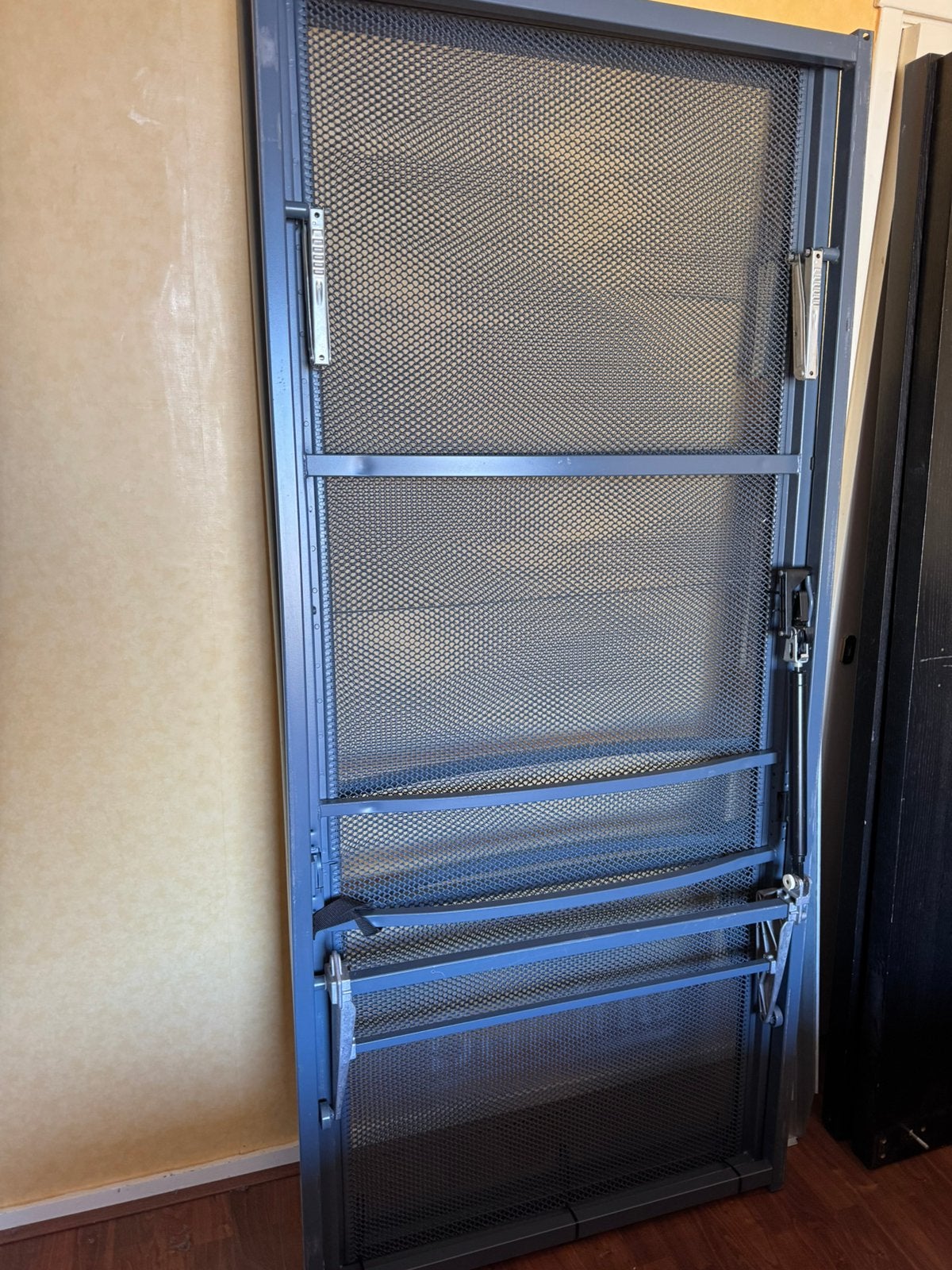 Auping spiraal en ombouw, Ophalen, Tweepersoons, Zo goed als nieuw, 180 cm