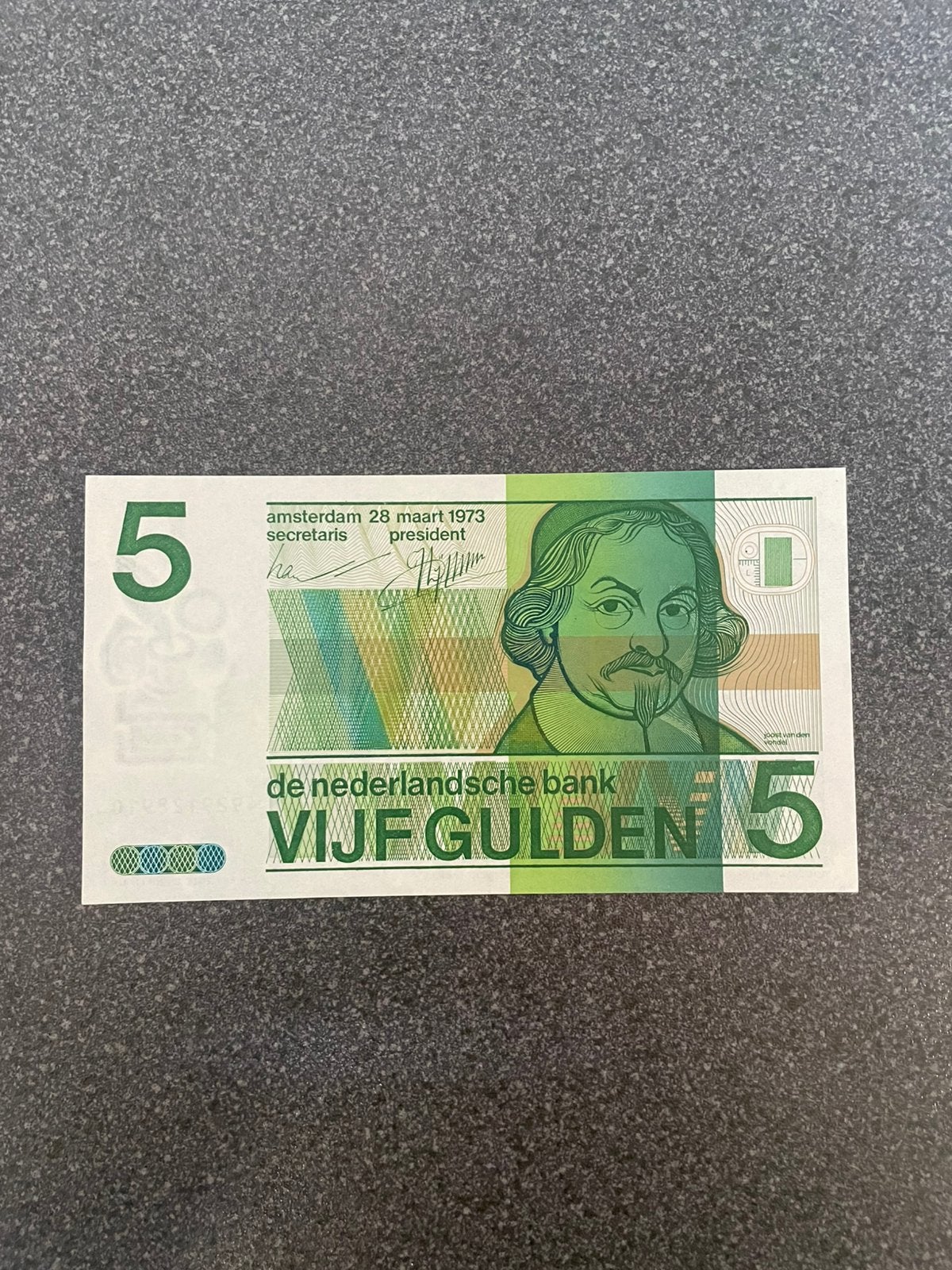 5 gld 1973 nieuwstaat!, Ophalen of Verzenden, 25 gulden