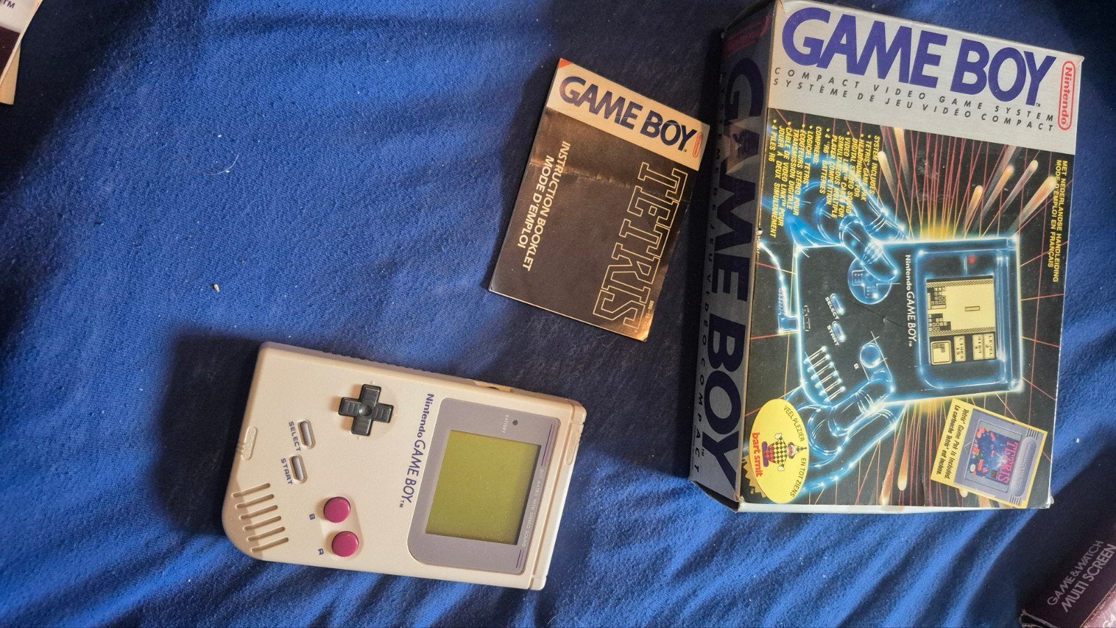 Nintendo Game Boy Classic met Tetris en doos, Ophalen of Verzenden