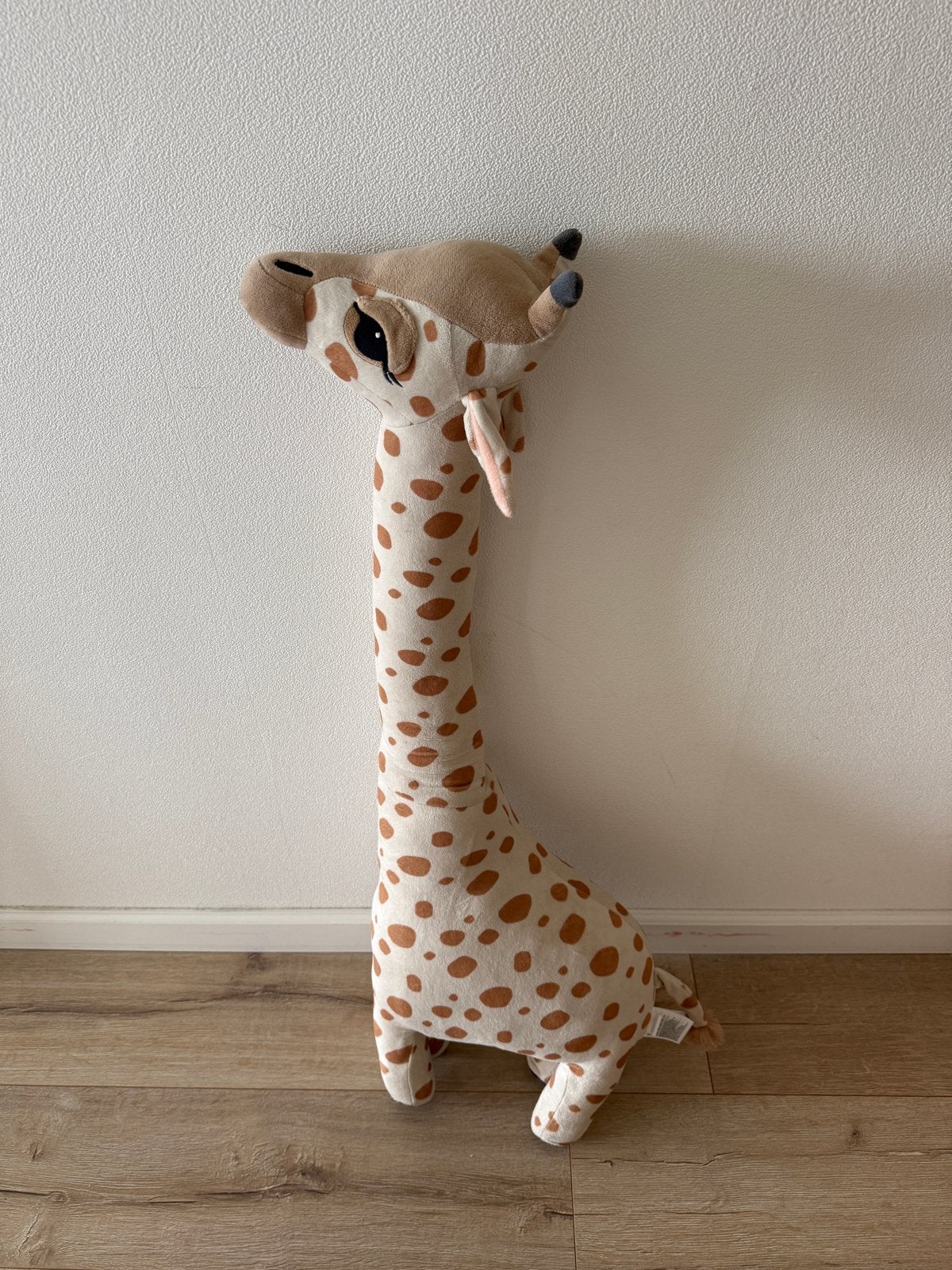 Grote giraffe knuffel - Zo goed als nieuw, Ophalen, Giraf, Zo goed als nieuw, Middelgroot (20 tot 80 cm)