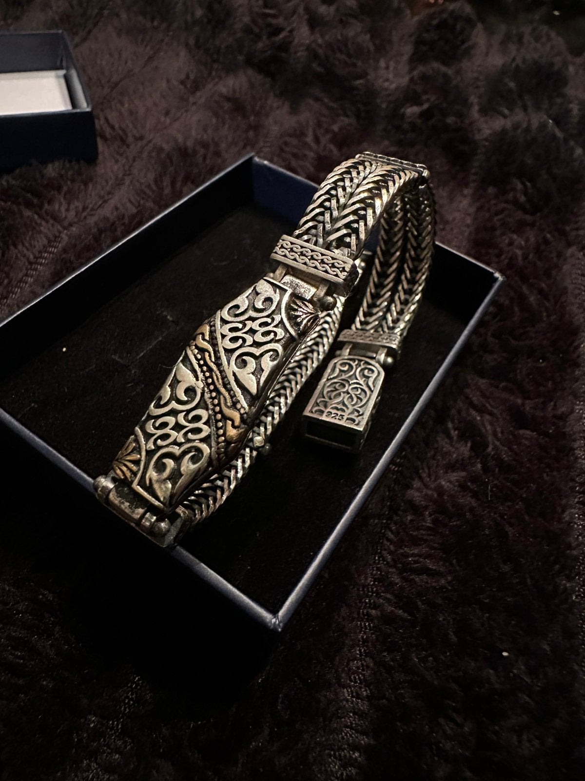 Zilverhen hangemaakt armband, 10 cm of meer, Nieuw, Ophalen of Verzenden, Zilver