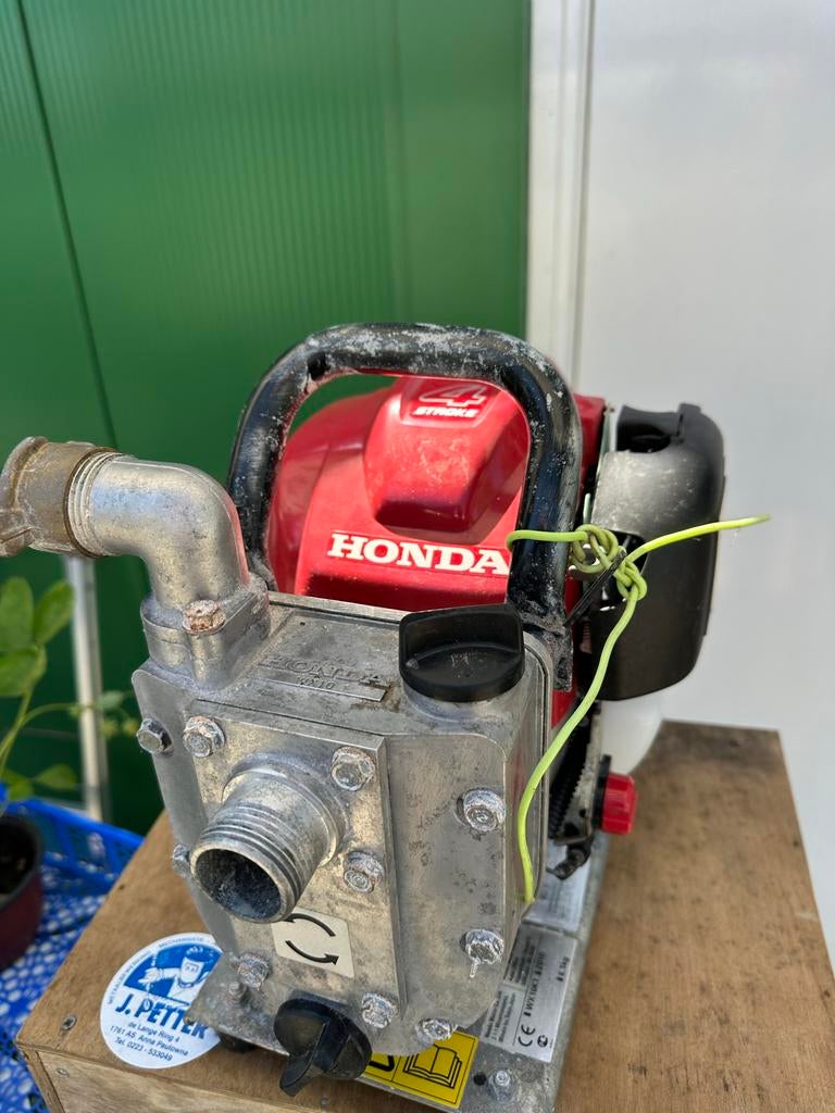 Honda waterpomp met sproeiers en zuig slag, Ophalen of Verzenden, Gebruikt