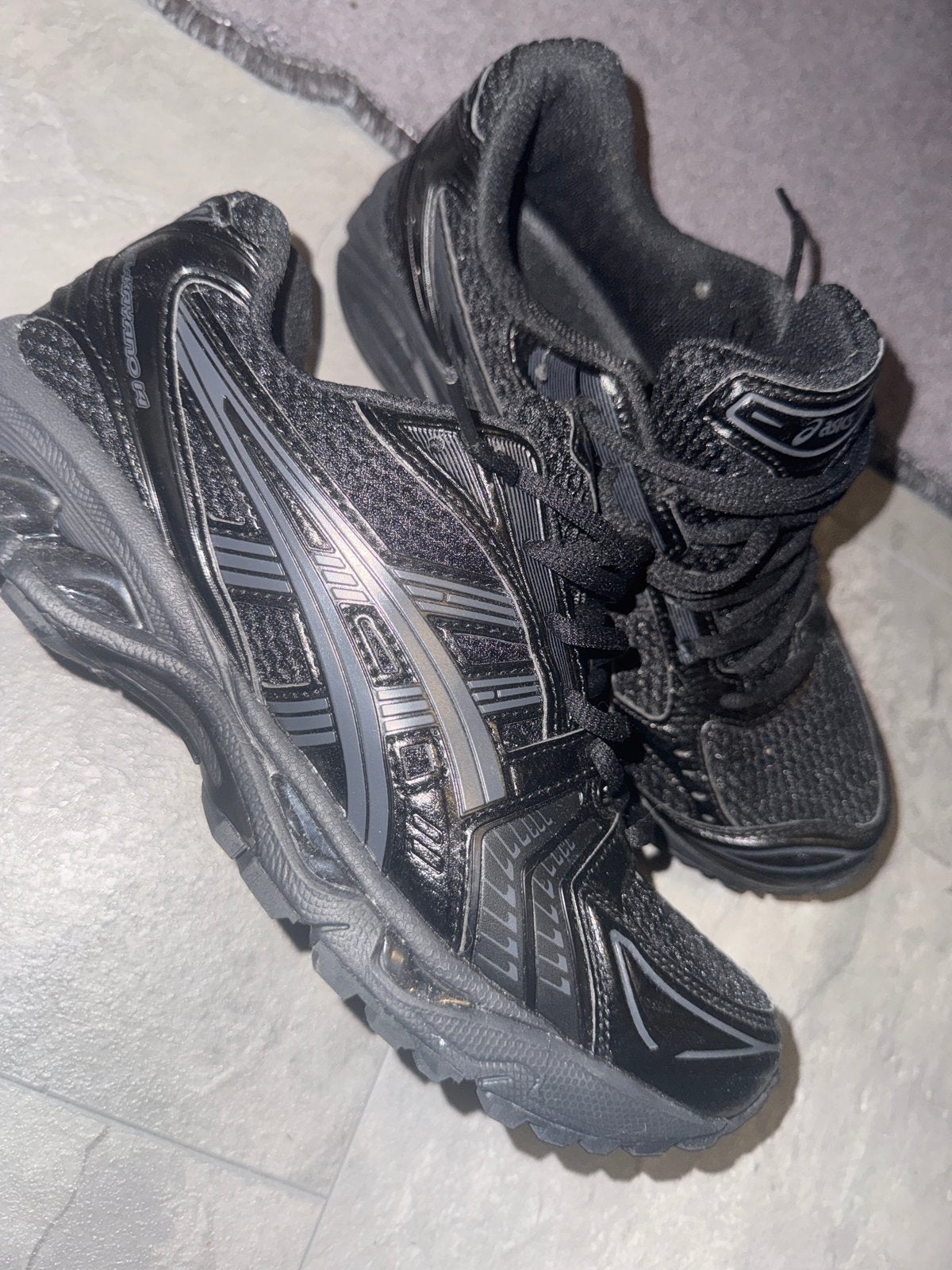 Zwarte Asics Gel Kayano 14, Ophalen, Zwart, Nieuw, Sneakers of Gympen