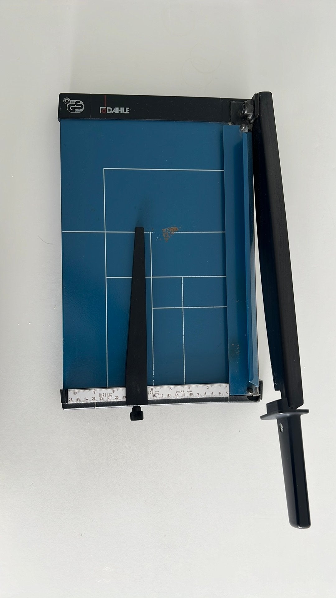 Dahle papiersnijder/snijmachine, Ophalen, Gebruikt