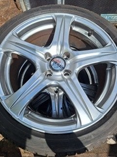 Te koop nog nieuwe winterbanden met velgen, Ophalen, Banden en Velgen, Nieuw, 17 inch