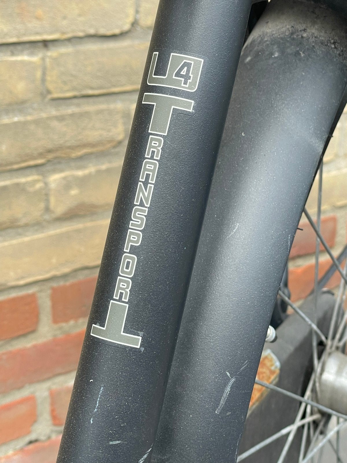 Cortina U4 Transportfiets - Zwart, Fietsen en Brommers, Fietsen | Heren | Herenfietsen, Ophalen, Gebruikt, Overige merken, Versnellingen