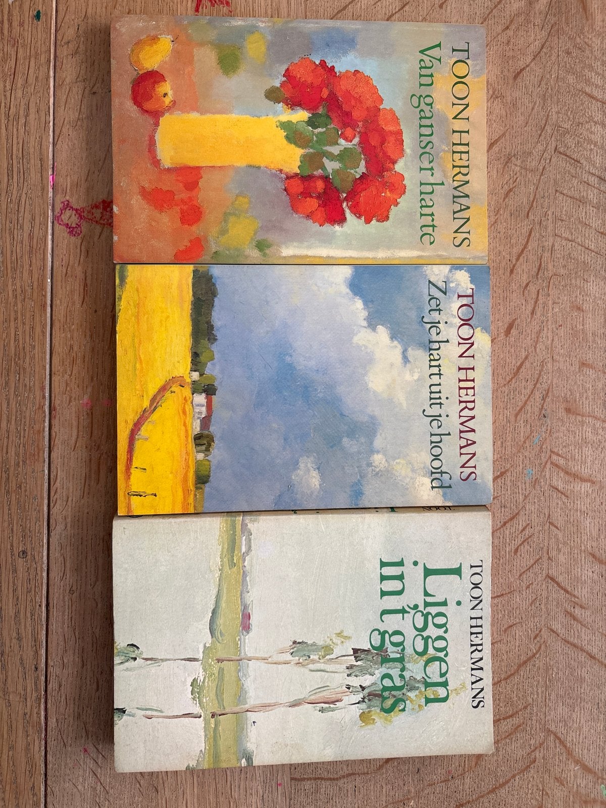 Toon Hermans Boeken: Van ganser harte, Zet je hart uit je ho, Boeken, Ophalen of Verzenden, Gelezen, Nederland