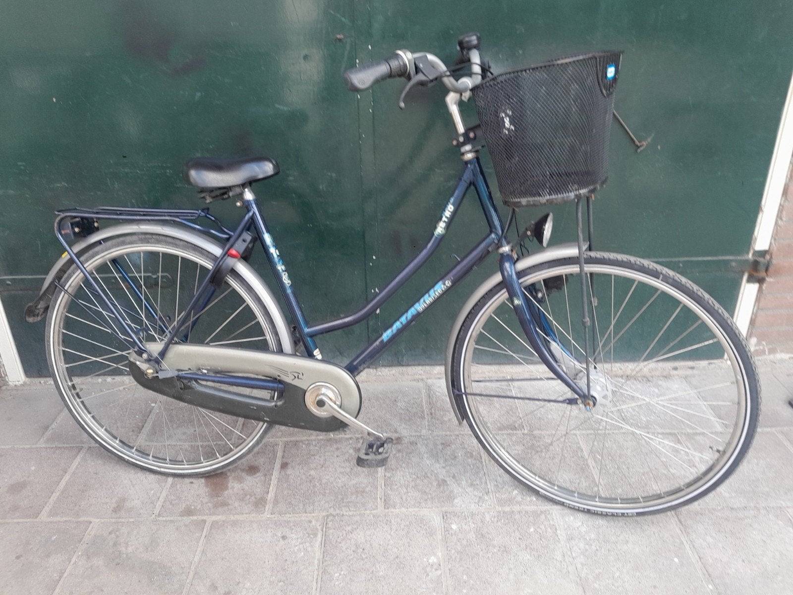 batavus damesfiets met versn en handremmen en mandje, Versnellingen, Batavus, Ophalen of Verzenden, 53 tot 56 cm