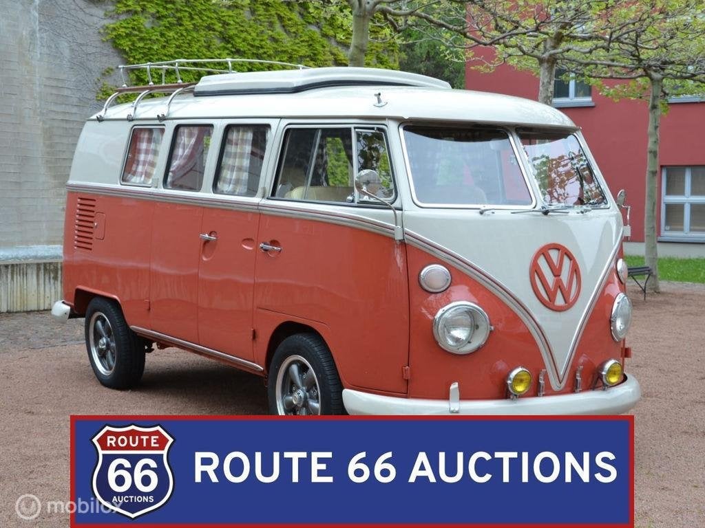 Volkswagen T1 Westfalia | 1964 | Route 66 Auctions, Overige carrosserieën, Volkswagen, Zwart, Bedrijf