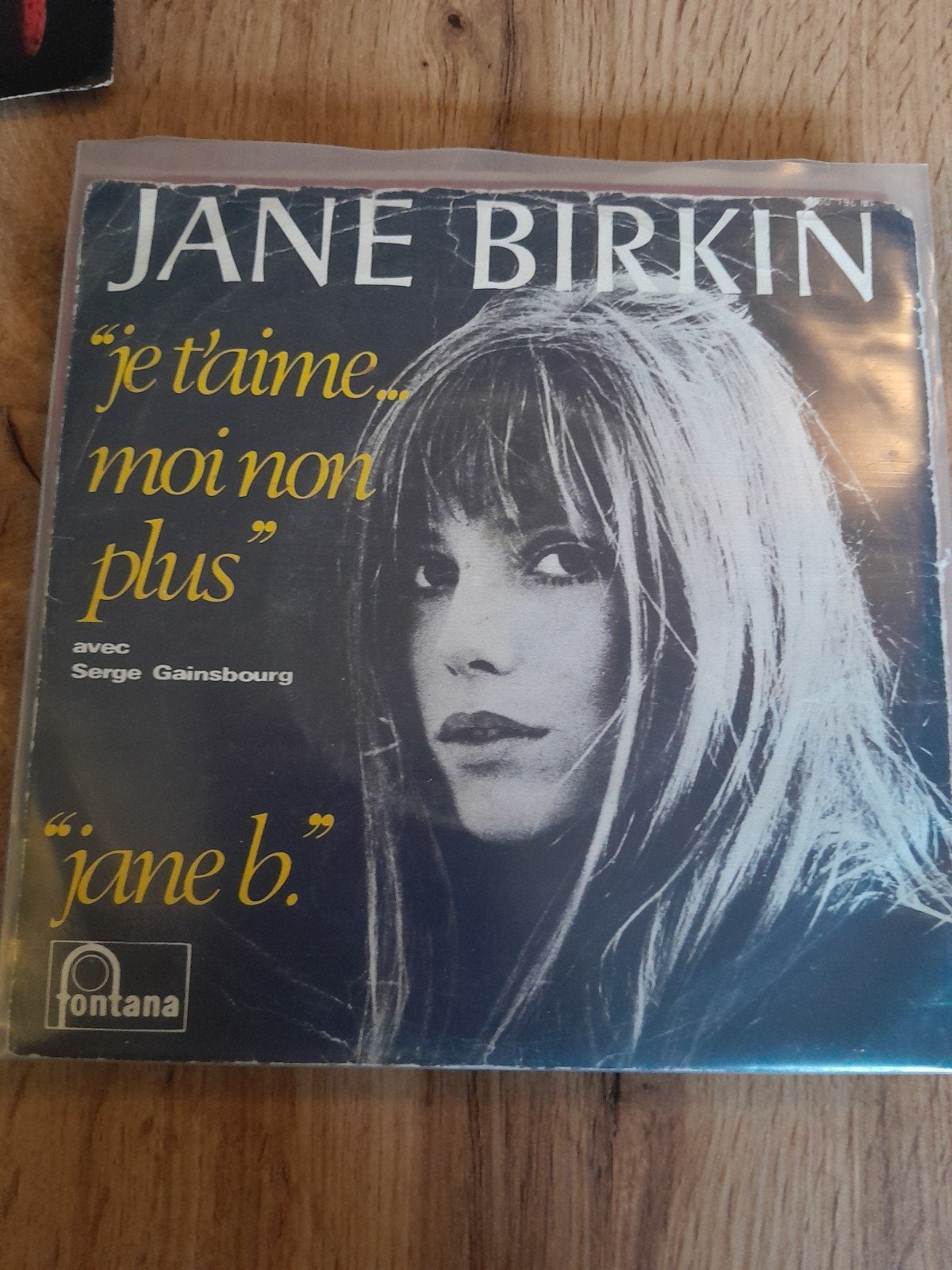 jane birkin 7inch je t,aime moi non plus, Cd's en Dvd's, Ophalen of Verzenden, Zo goed als nieuw, Pop