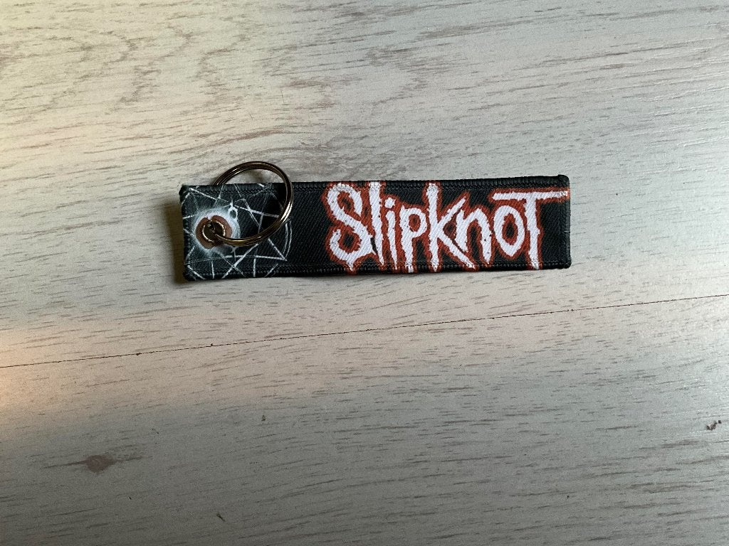 Sleutelhanger van Slipknot nieuw zie foto, Nieuw, Ophalen of Verzenden, Sleutelhanger van Slipknot nieuw zie foto, Emmen