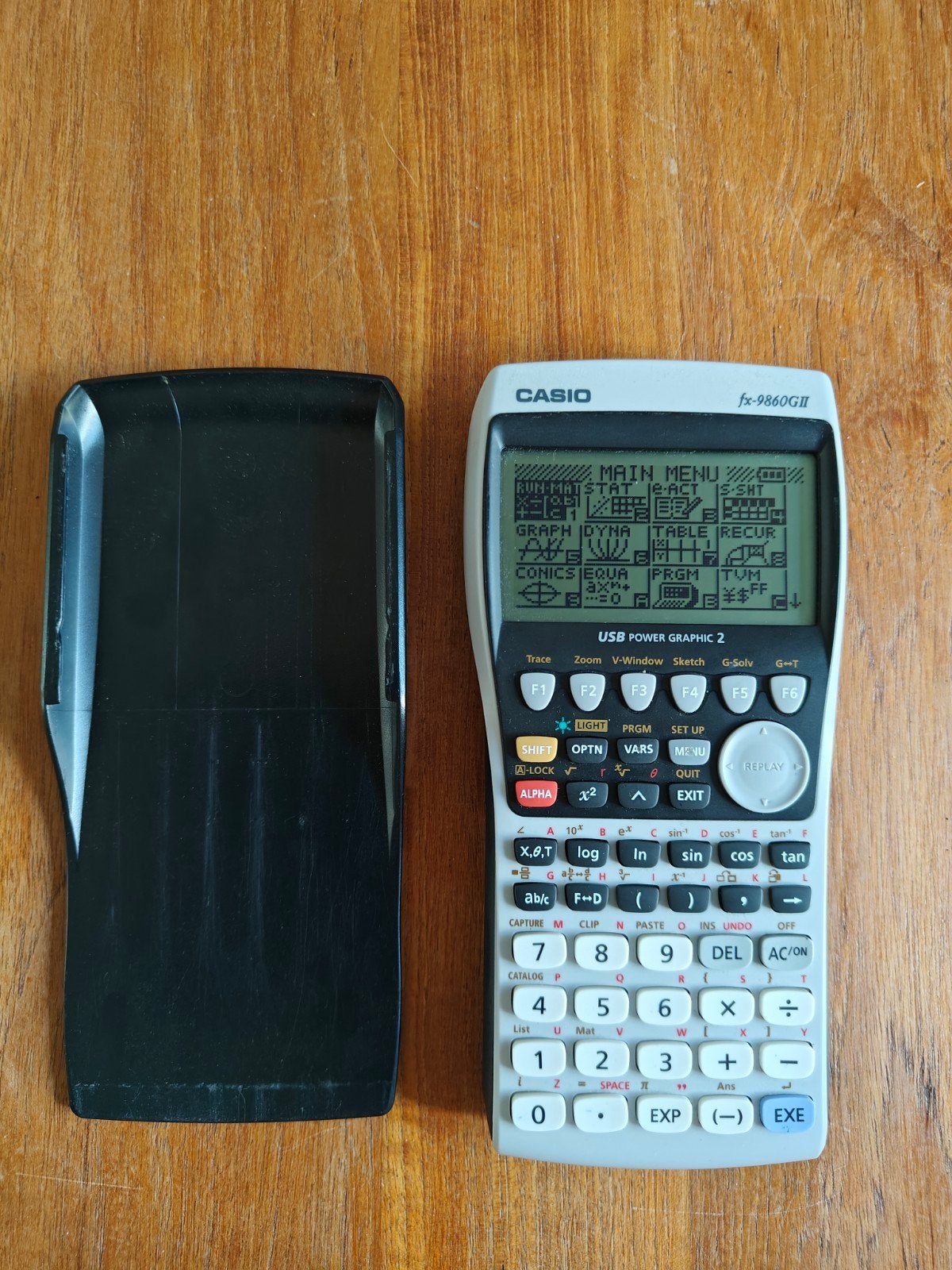 Casio fx 9860 GII grafische rekenmachine, Ophalen of Verzenden, Grafische rekenmachine, Gebruikt