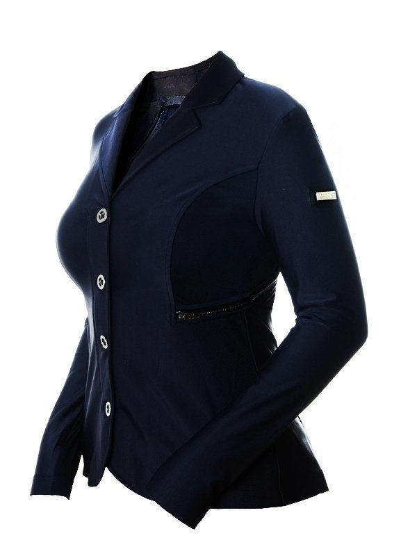 Equestrian Stockholm wedstrijdjasje navy maat M, Blauw, Met stretch, Dressuur, Ophalen of Verzenden