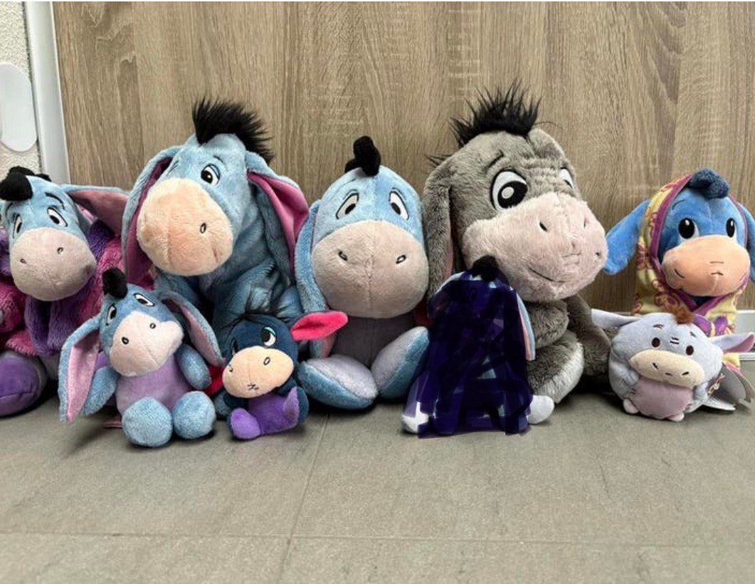 Grote verzameling van Iejoor knuffels, Verzenden, Gebruikt, Overige typen