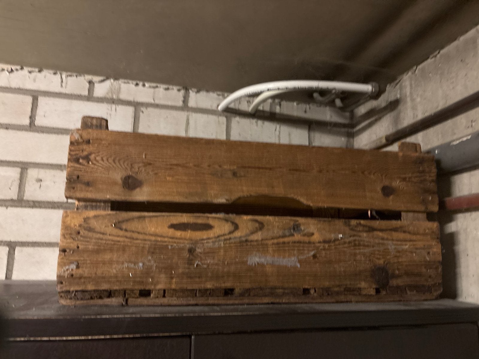 Vintage houten kist - Perfect voor opslag of decoratie, Ophalen, Minder dan 50 cm, Gebruikt, 50 tot 100 cm