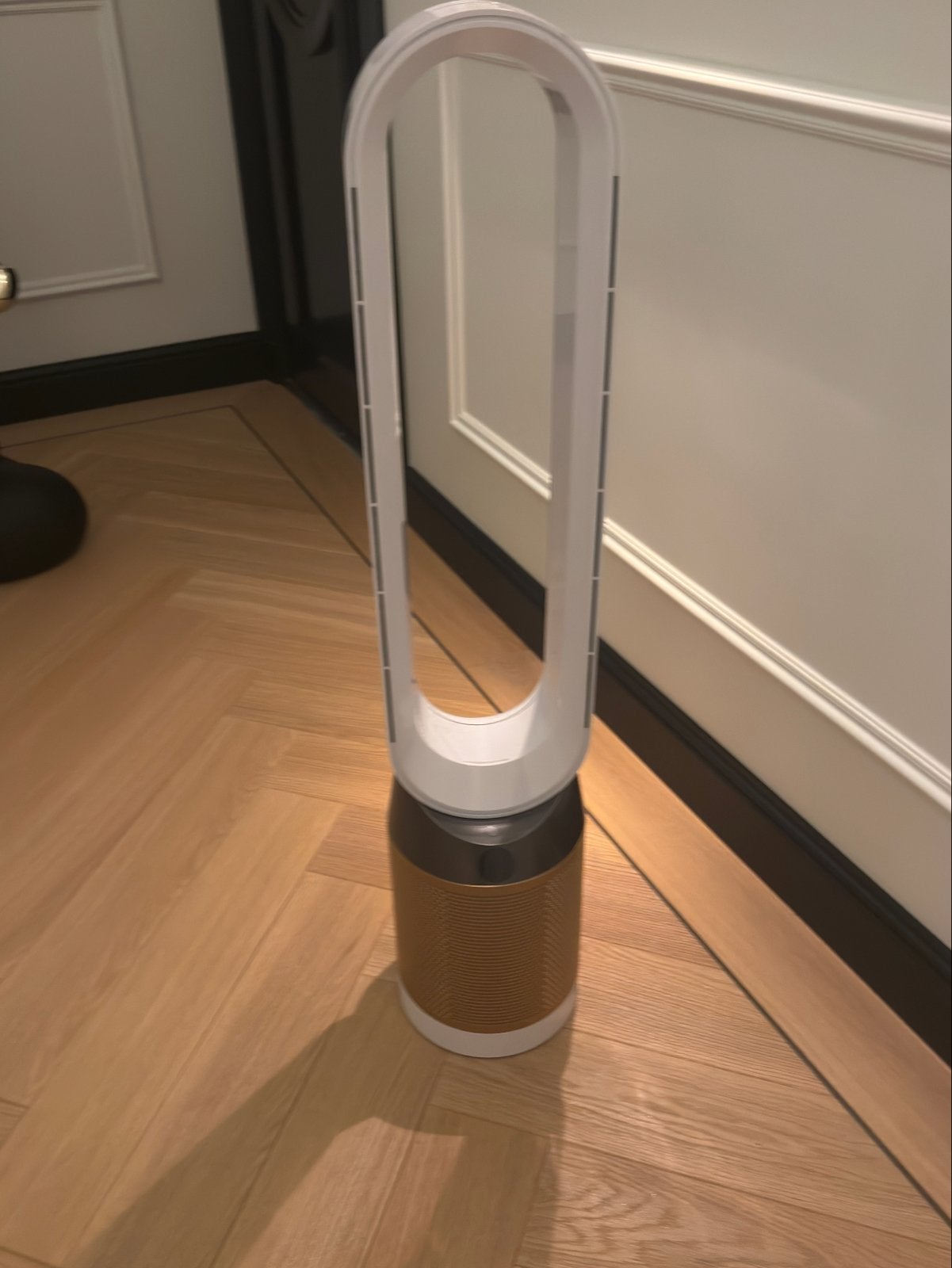 Dyson Purifier Cool PC2 De-NOx luchtreiniger, Ophalen of Verzenden, Ventilator met afstandsbediening, Zo goed als nieuw, Torenventilator