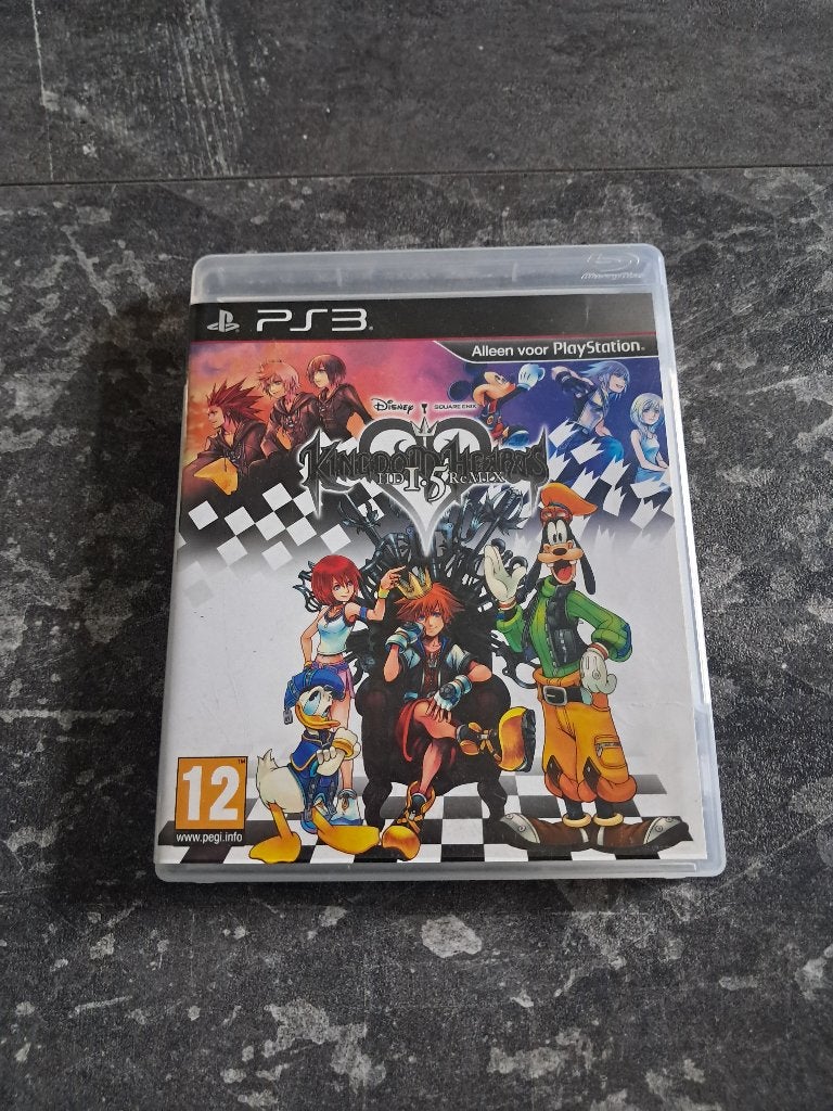 Playstation 3 Game: Kingdom Hearts HD 1.5 ReMIX als Nieuw!, 1 speler, Ophalen of Verzenden, Zo goed als nieuw, Role Playing Game (Rpg)