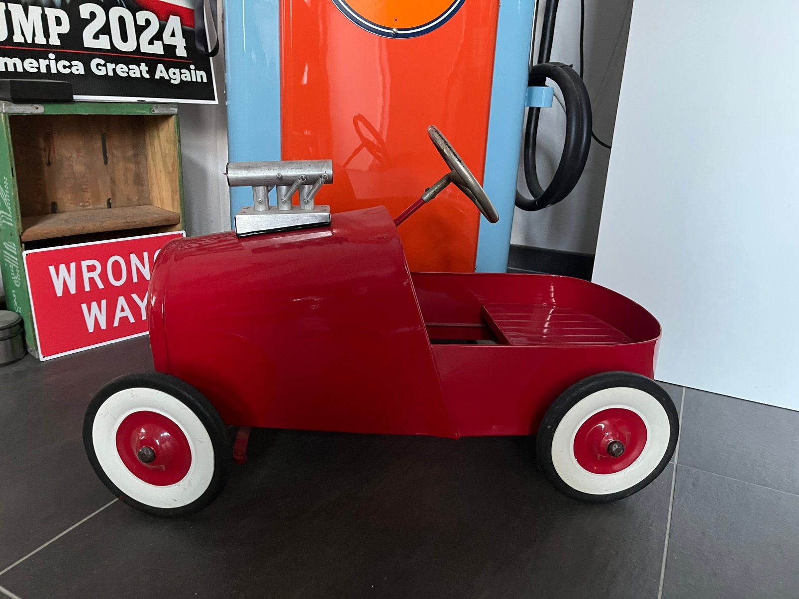 Trapauto/ peddlecar Triang, Ophalen, Zo goed als nieuw