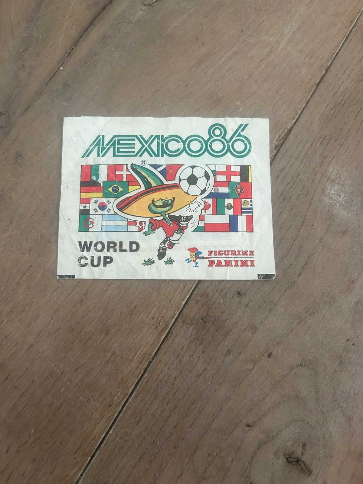 Panini Mexico 86 World Cup Sticker Album - Ongeopend, Ophalen of Verzenden, Zo goed als nieuw, Sport