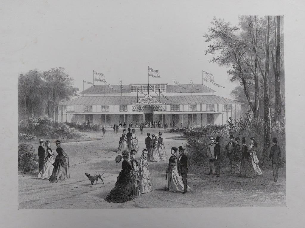 21 / Prent van Leiden ca 1890, Ophalen of Verzenden