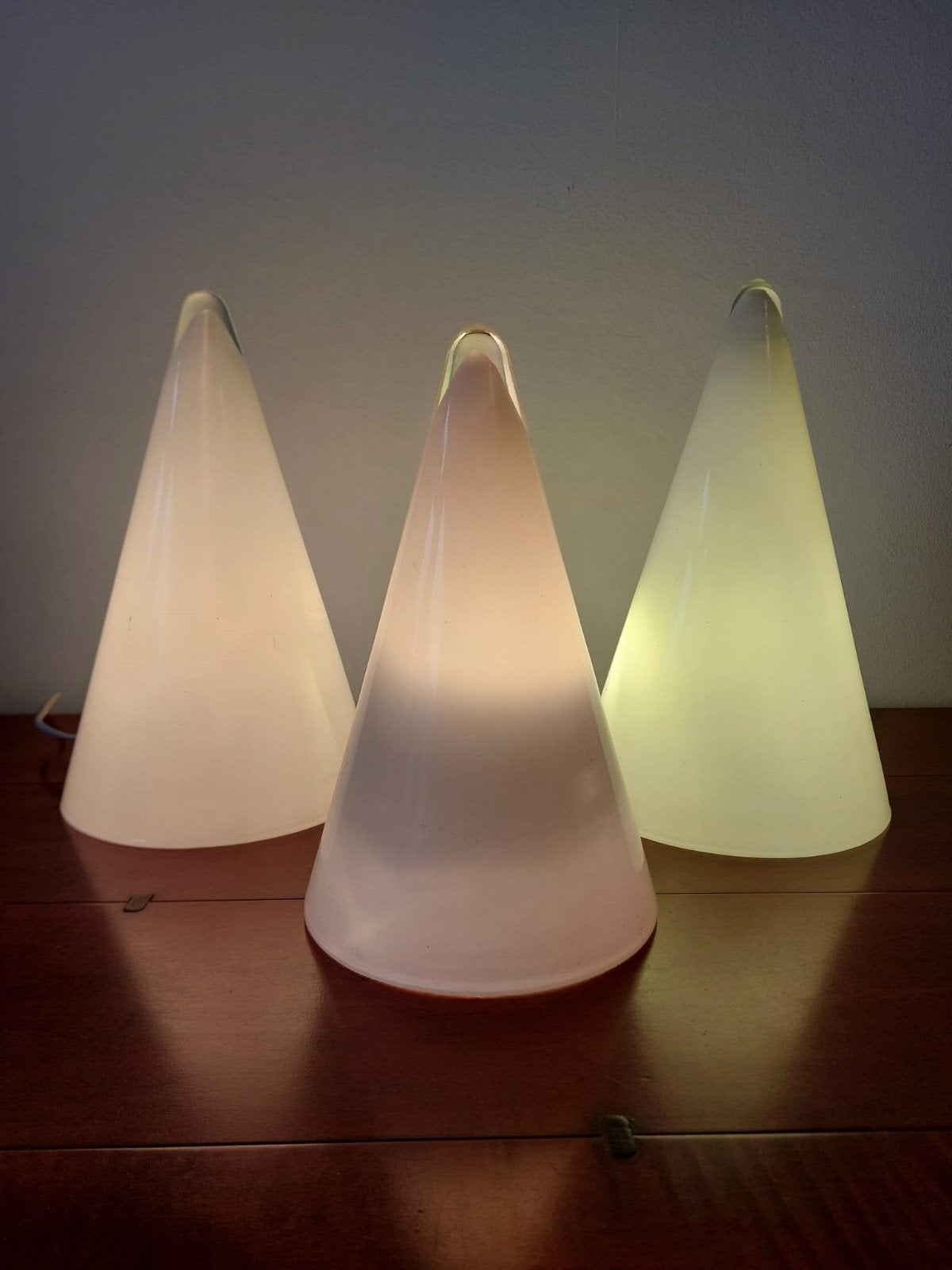Vintage lampen set Teepee of iceberg, Verzamelen, Ophalen, Huis en Inrichting