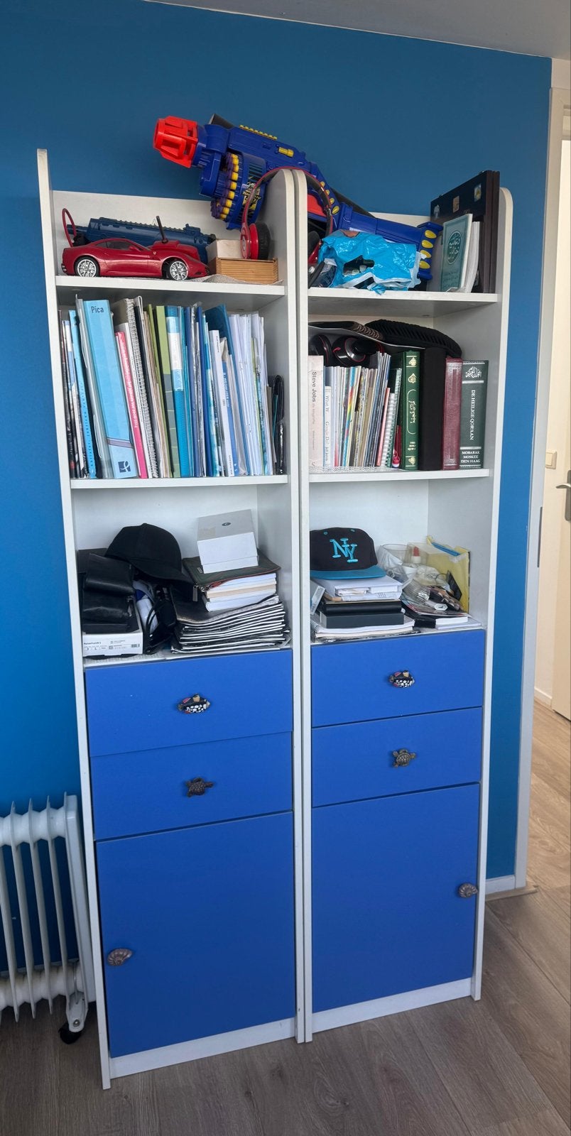 2 boeken kasten Ocean, Ophalen, Overige materialen, Minder dan 50 cm, Gebruikt