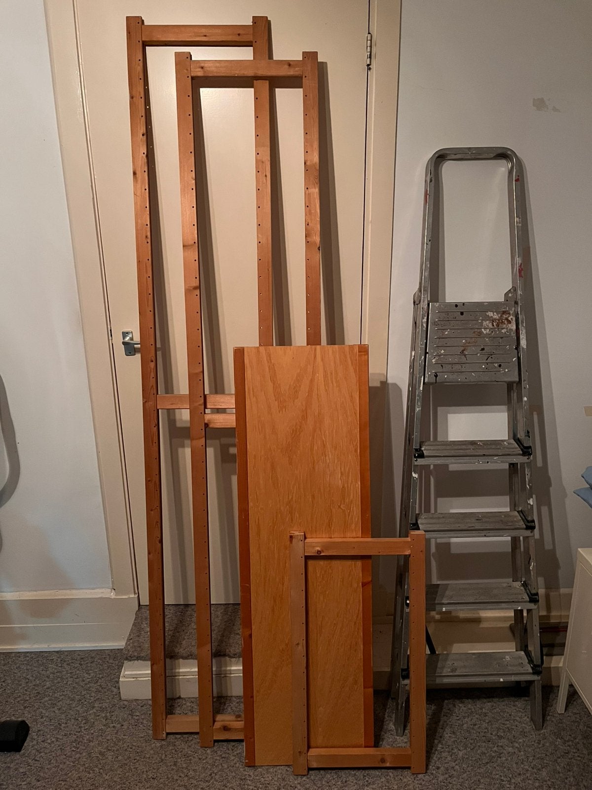 Lundia staanders 40 cm diep (4 hoogtes), Huis en Inrichting, Kasten | Stellingkasten, Ophalen, Gebruikt