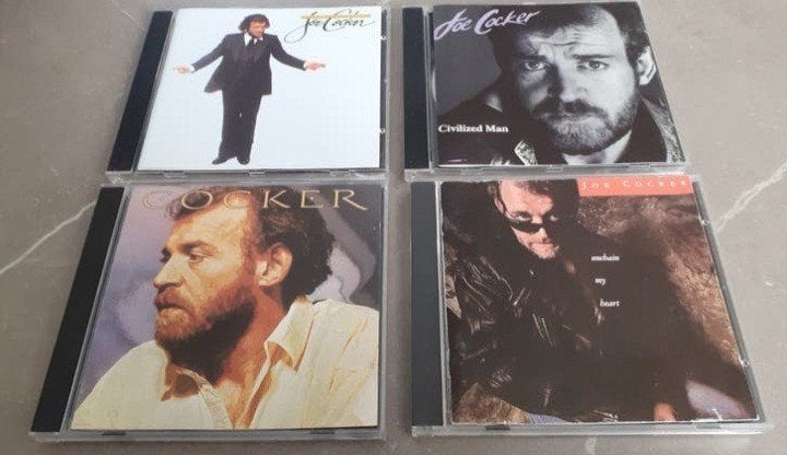 Joe Cocker 4 CD collectie, Cd's en Dvd's, Ophalen of Verzenden, Zo goed als nieuw, Poprock, Inclusief doosje