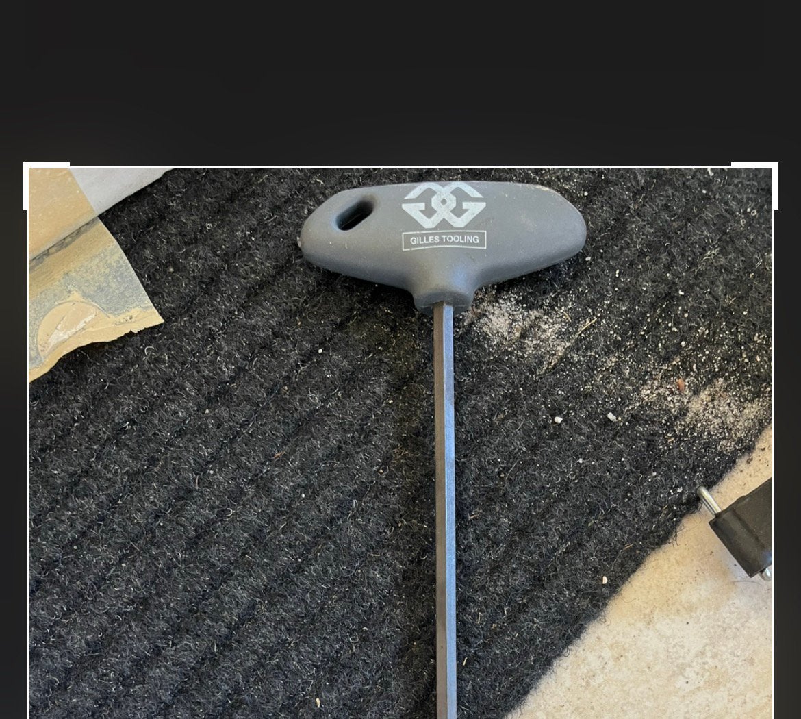 Gilles Tooling t-bar inbussleutel, Ophalen of Verzenden, Zo goed als nieuw
