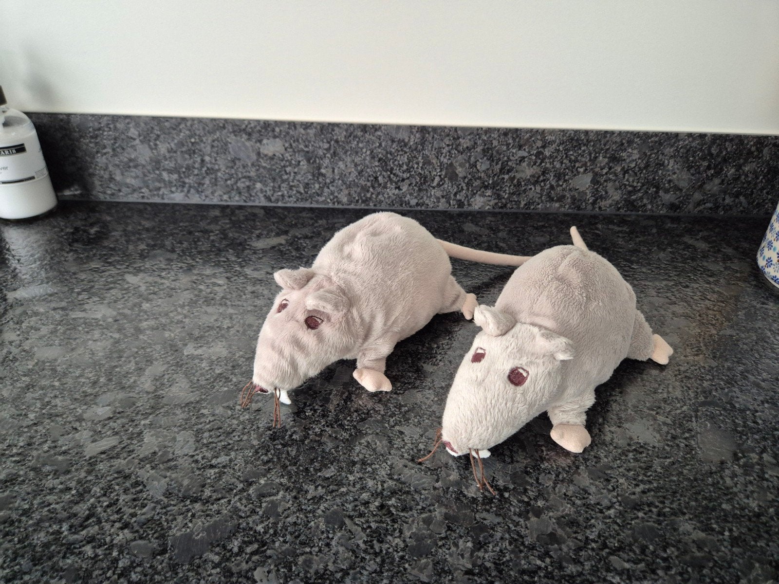 IKEA  - Knuffel Ratten grijs 2 stuks, Kinderen en Baby's, Ophalen of Verzenden, Overige typen