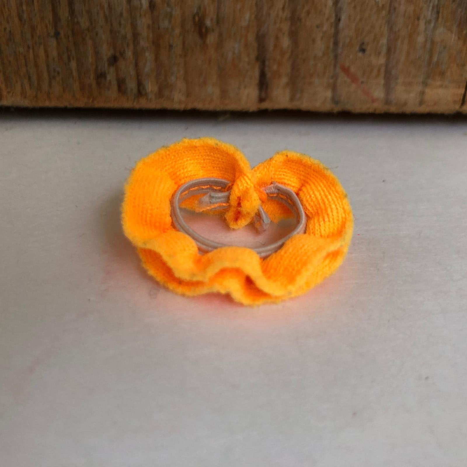 Oranje Barbie scrunchie, Ophalen of Verzenden, Zo goed als nieuw, Barbie