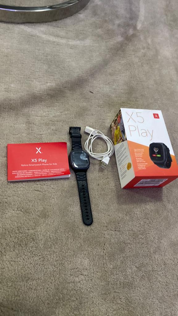 X5 play watch, Ophalen of Verzenden, Zo goed als nieuw, Zwart, Jongen of Meisje